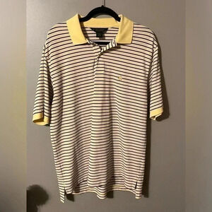 Brooks Brothers Men’s Performance Knit Cotton Polo Size Large